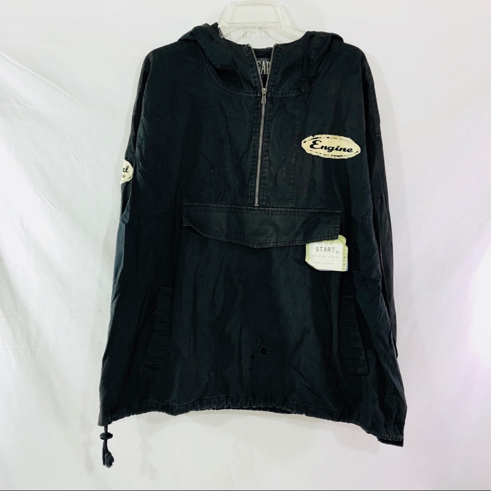 Gap Hooded Jacket with Patches Men’s Size L